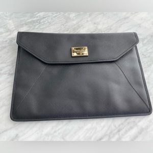 Michael Kors Saffiano Leather Laptop Sleeve